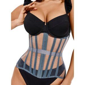 Women's Marengo Underbust Corset Lace Up Waist Trainer  Shapewear Body Shaper